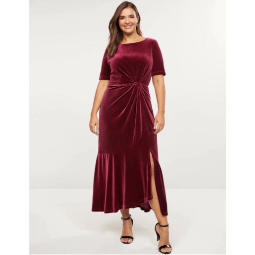 Lane Bryant Velvet Dress 22/24 ❤️‍🔥